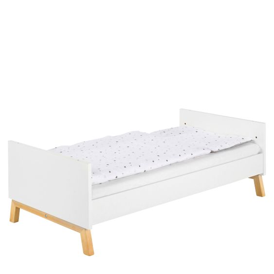 Schardt Sparset Kinderzimmer Miami White 15-tlg. Inkl. Textilkollektion Sternchen grau -