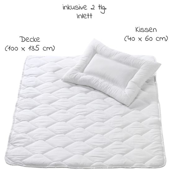 Schardt Sparset Kinderzimmer Miami White 15-tlg. Inkl. Textilkollektion Sternchen grau -