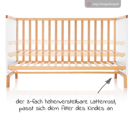 Schardt Sparset Kinderzimmer Vegas 15-tlg. Inkl. Textilkollektion Origami Black