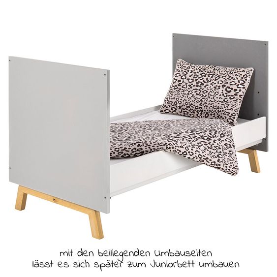 Schardt Sparset Kinderzimmer Vegas 15-tlg. Inkl. Textilkollektion Origami Black