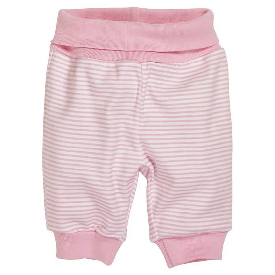 Schnizler Hose Interlock - Ringel Rosa - Gr. 56