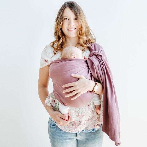 Shabany Ring Sling Tragetuch Plays - Violett 210 cm TEST