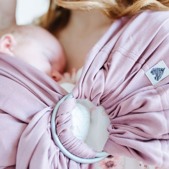 Shabany Ring Sling Tragetuch Plays - Violett 210 cm TEST
