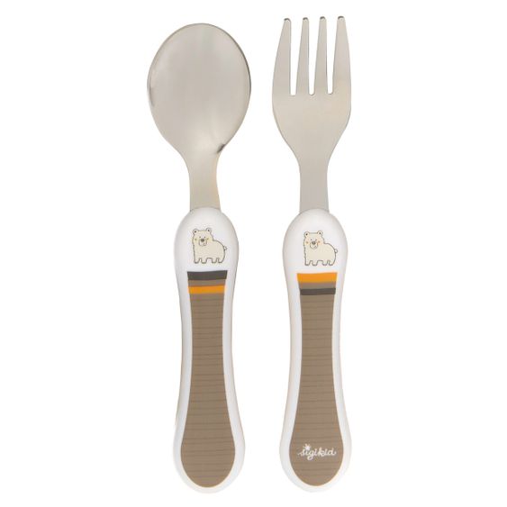 sigikid 2-tlg. Besteck-Set - HoniBoniBear
