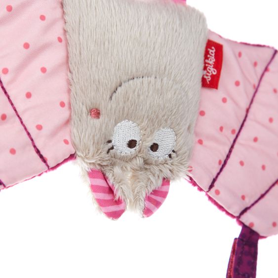sigikid Anhänger für Babyschale Fledermaus - Urban Baby Edition - Rosa