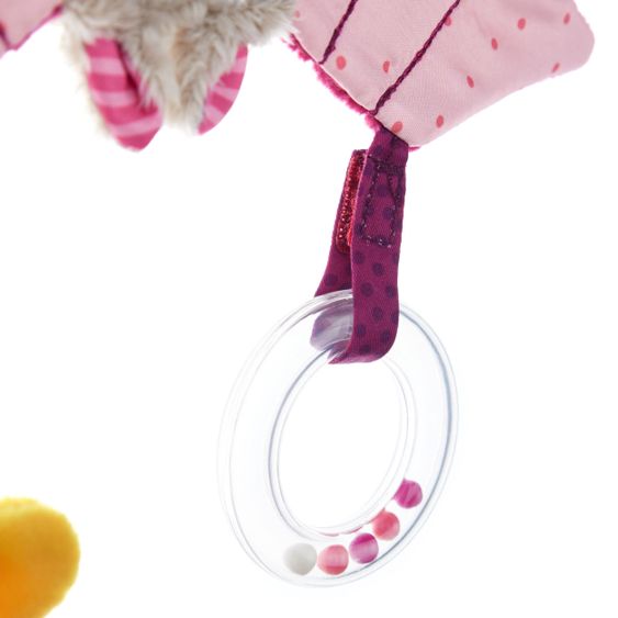sigikid Anhänger für Babyschale Fledermaus - Urban Baby Edition - Rosa