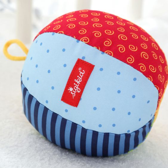 sigikid Ball mit Rassel Soft-Aktiv 11 cm