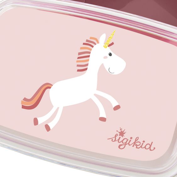 sigikid Lunch box - Unicorn - Pink