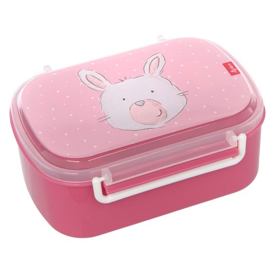 sigikid Brotdose / Lunchbox - Hase - Rosa