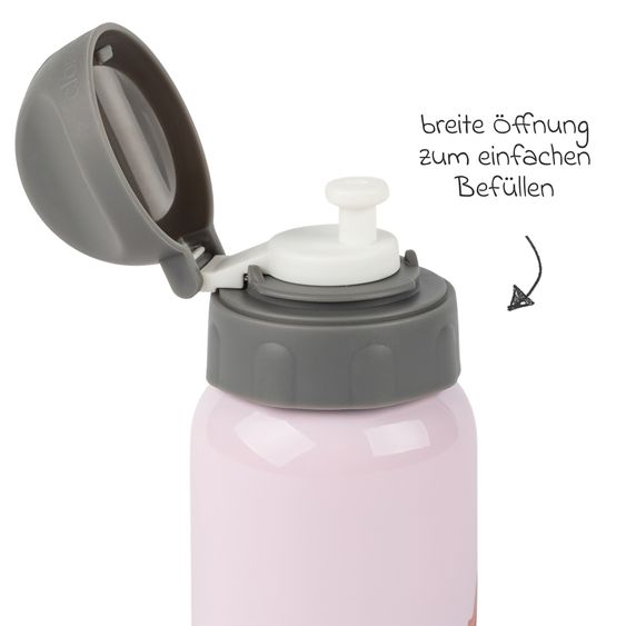 sigikid Edelstahl-Trinkflasche 250 ml - Einhorn - Rosa