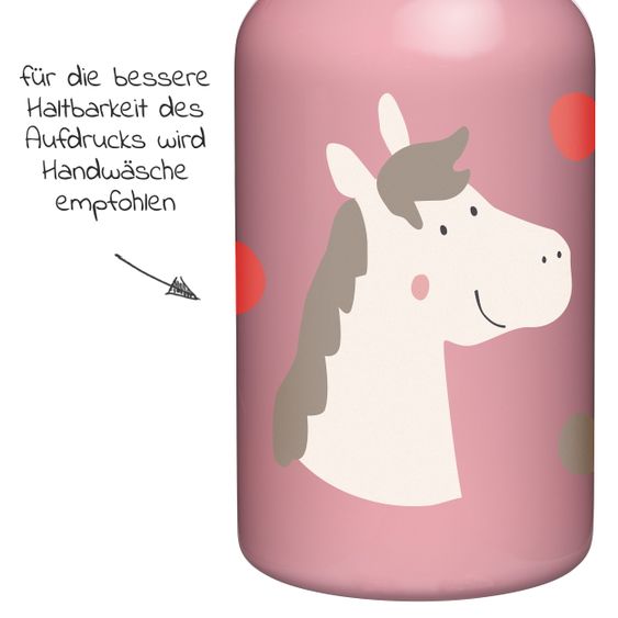 sigikid Edelstahl - Trinkflasche Pony 350 ml