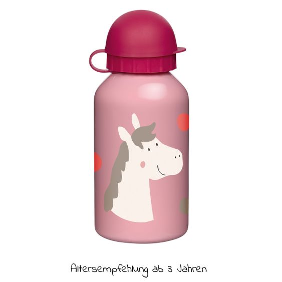 sigikid Edelstahl - Trinkflasche Pony 350 ml
