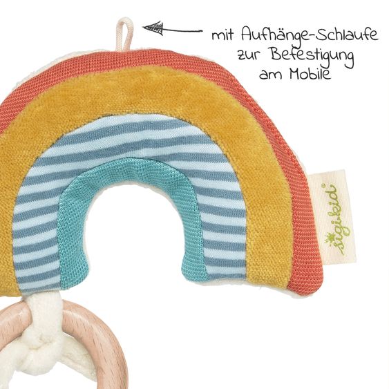 sigikid Greifling Green Collection - Regenbogen