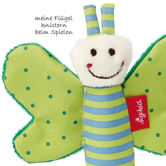 sigikid Greifling Knister-Schmetterling - Grün