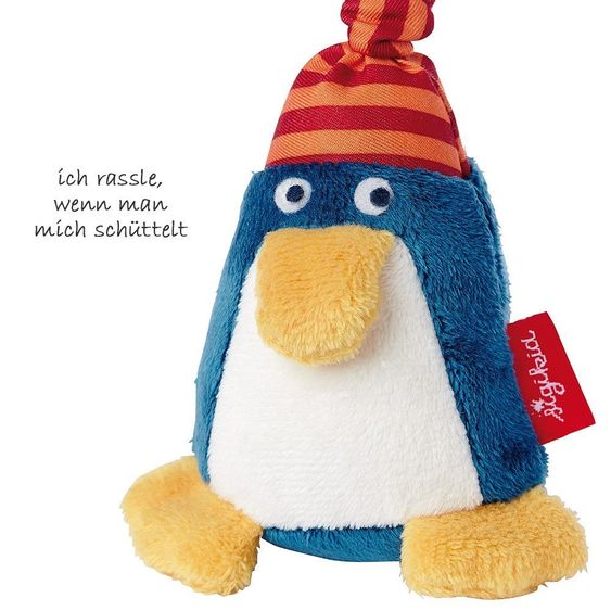 sigikid Greifling mit Rassel Pinguin 8,5 cm
