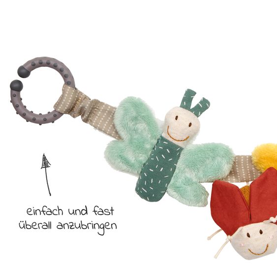 sigikid Kinderwagenkette Schmetterling 40 cm