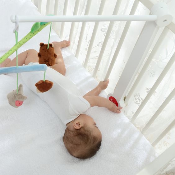 sigikid Mobile Halter aus Vollholz - Weiß