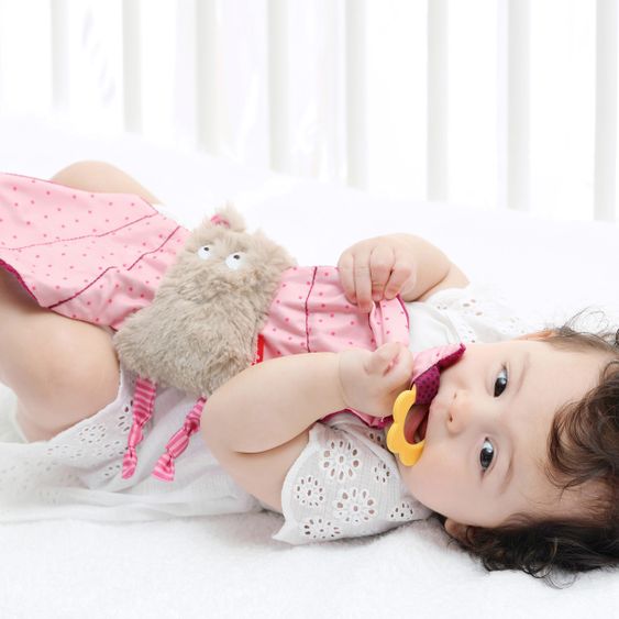sigikid Schnuffeltuch Fledermaus - Urban Baby Edition - Rosa