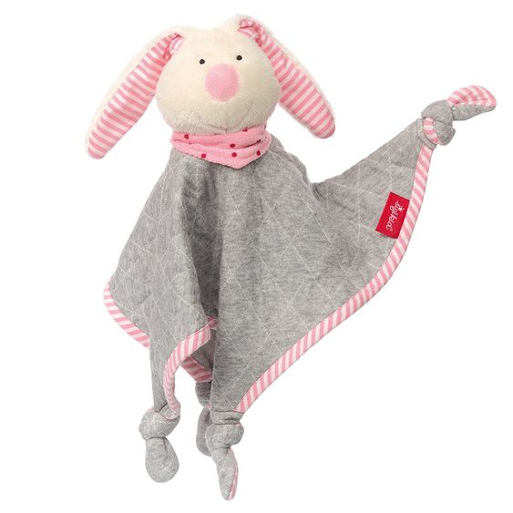 sigikid Schnuffeltuch Hase - Urban Baby Edition - Rosa