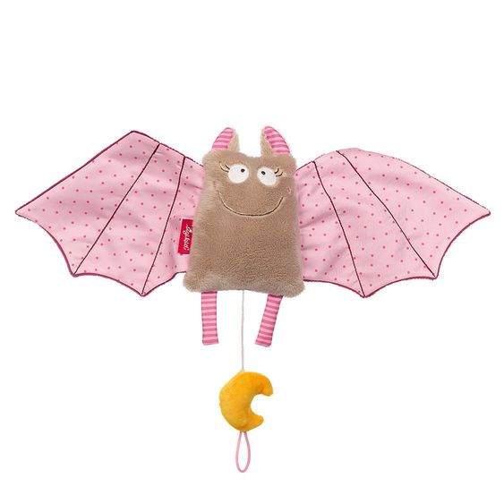 sigikid Spieluhr Fledermaus - Urban Baby Edition - Rosa