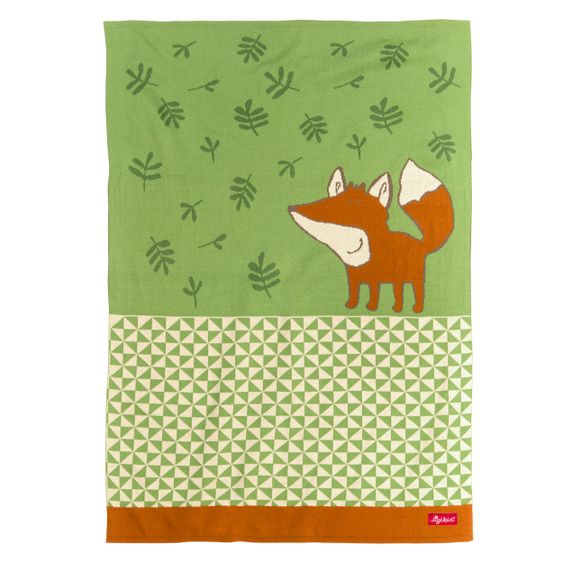 sigikid Strickdecke Fuchs 70 x 100 cm - Forest Fox