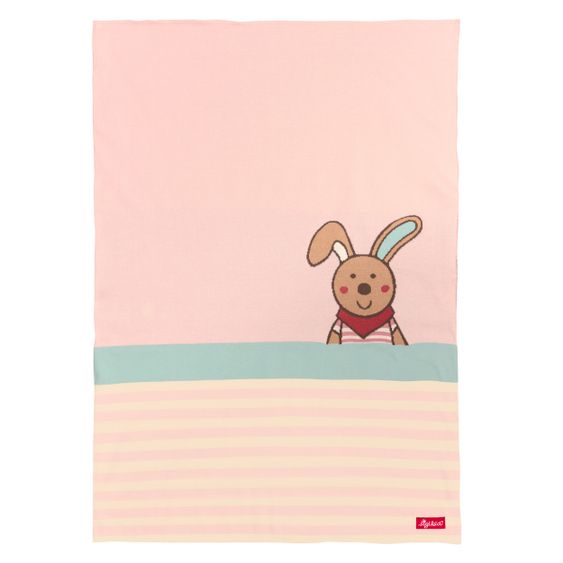 sigikid Strickdecke Hase 70 x 100 cm - Dubbi Duu