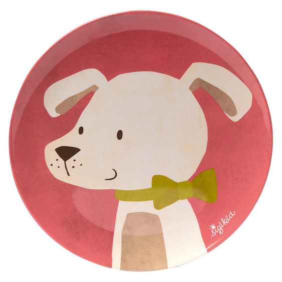 sigikid Teller 18 cm - Hund