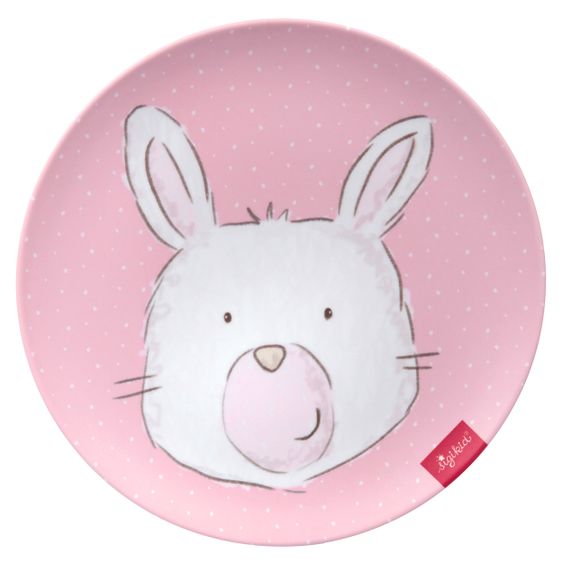 sigikid Teller - Hase - Rosa