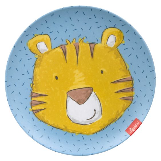 sigikid Teller - Tiger - Blau Gelb