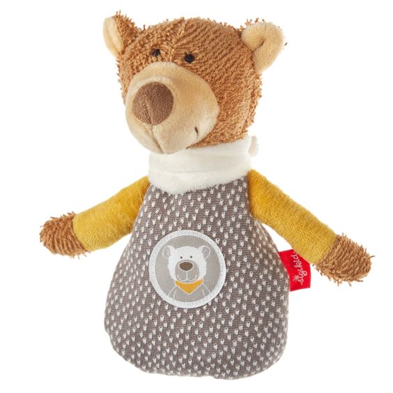 sigikid Cuscino termico con ripieno di nocciolo di ciliegia - HoniBoniBear
