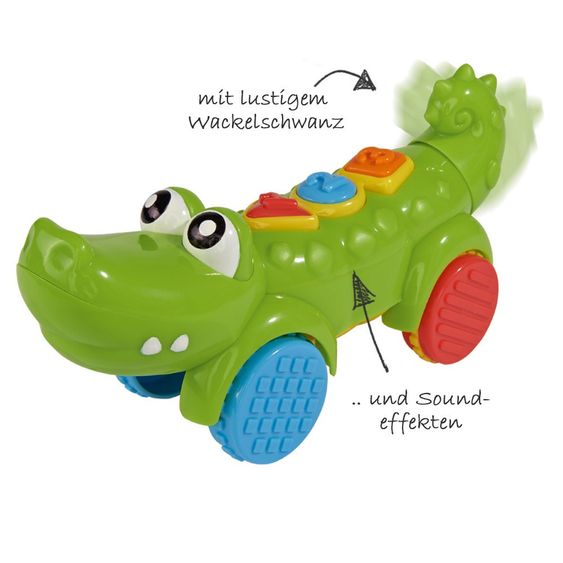Simba Toys ABC Schiebekrokodil