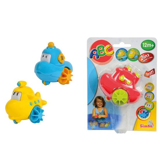 Simba Toys Bade-Spielboot ABC aufziehbar - verschiedene Designs