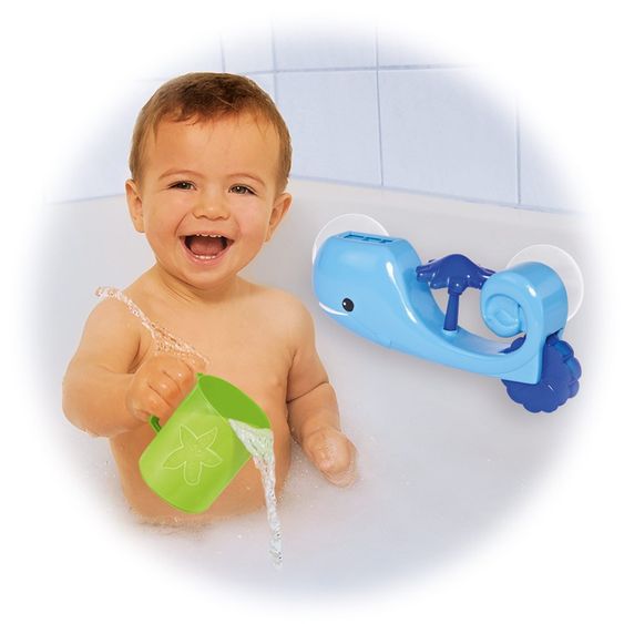 Simba Toys Badewannen-Wal ABC mit Becher