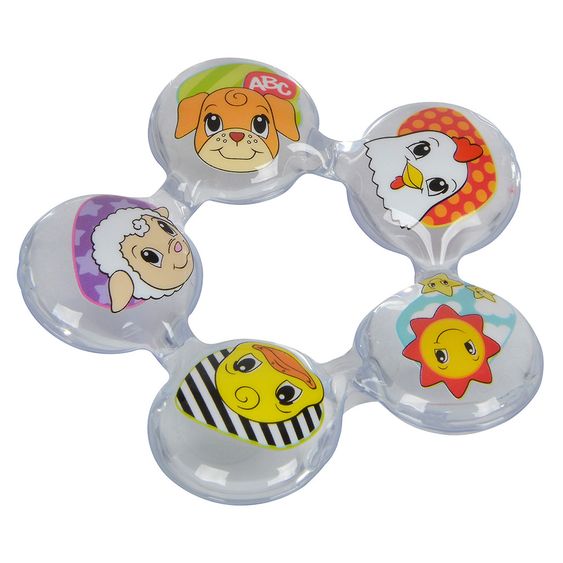 Simba Toys Anello per dentizione ABC con riempimento d'acqua