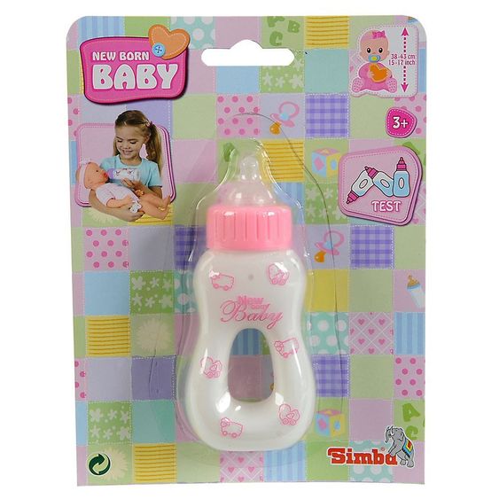 Simba Toys Milk bottle for New Born Baby dolls 13 cm