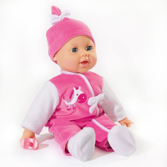 Simba Toys Bambola Laura con funzioni Baby Talk 38 cm