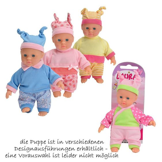 Simba Toys Puppe Süße Laura 15 cm - verschiedene Designs