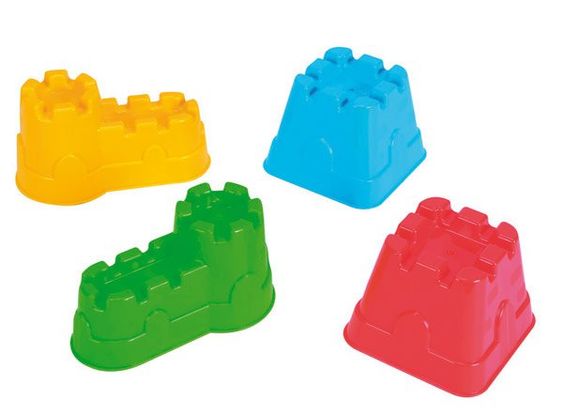 Simba Toys Sandförmchen Burg 1 Stück - verschiedene Designs