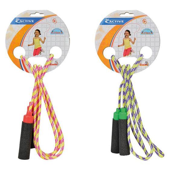 Simba Toys Springseil mit Softgriffen 210 cm - verschiedene Designs