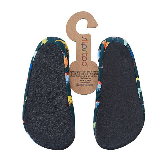 Slipstop Badeschuhe für Babys & Kinder Dino - Gr. 18/20
