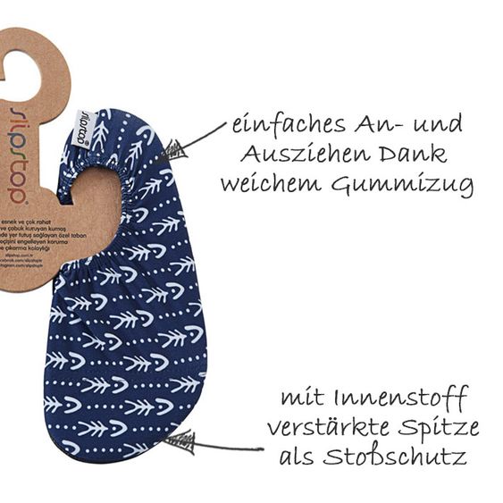 Slipstop Badeschuhe für Babys & Kinder - Fishbone - Gr. 18/20