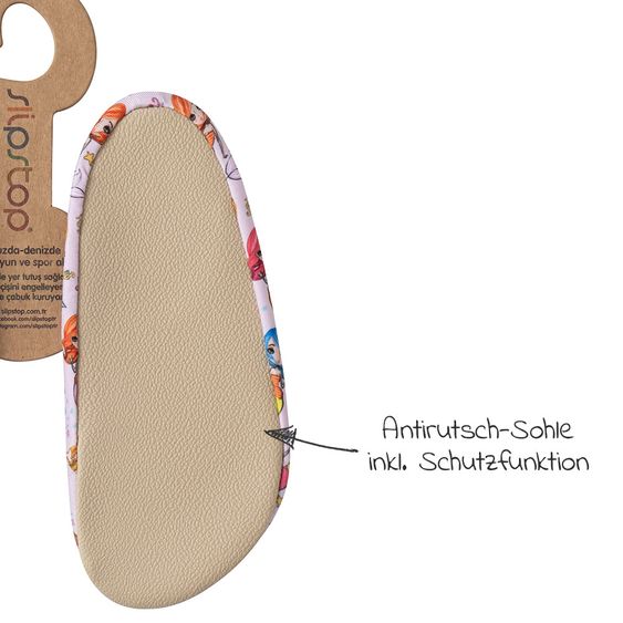Slipstop Badeschuhe für Babys & Kinder - Nixe - Gr. 18/20