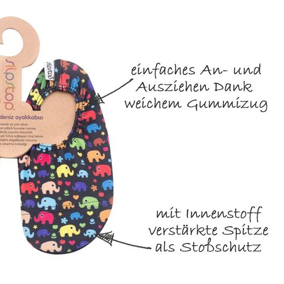 Slipstop Badeschuhe für Babys & Kinder - Rompy - Gr. 18/20