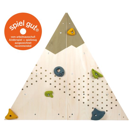 small foot Set 10 pz. di pietre da arrampicata Adventure incl. materiale di fissaggio - Colorato