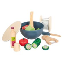 10-tlg Schneide-Set Salat mit Schüssel, Reibe und viel Zubehör - Fresh