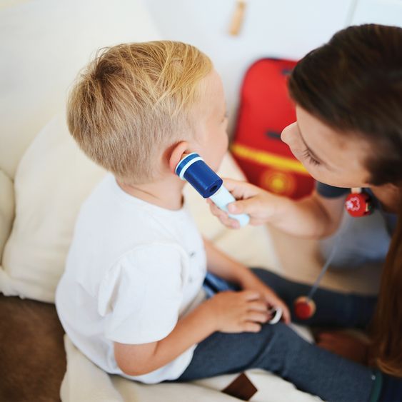 small foot 18-tlg. Notarztrucksack mit viel Zubehör - Bunt