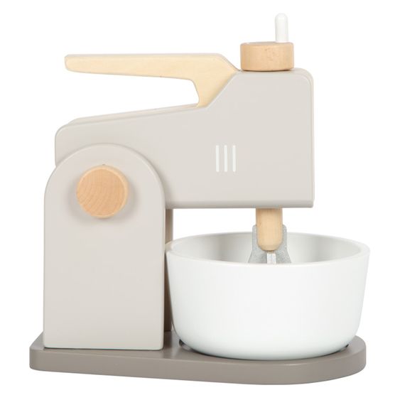 small foot 2in1 Mixer-Set mit Hand- und Standmixer inkl. Rührschüssel - Tasty - Grau