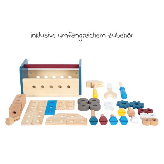 small foot 2in1 Tool Box and workbench incl. accessories - Workshop