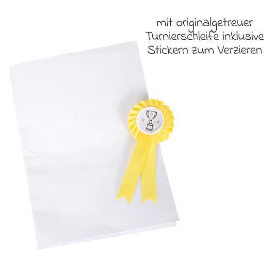 small foot 7-tlg. Putz- und Pferdepflege-Set mit 1 Bürste, 1 Striegel, 1 Hufkratzer, 1 Kamm, 1 Apfel, 1 Möhre & Tasche - Hobby Horse - Rot