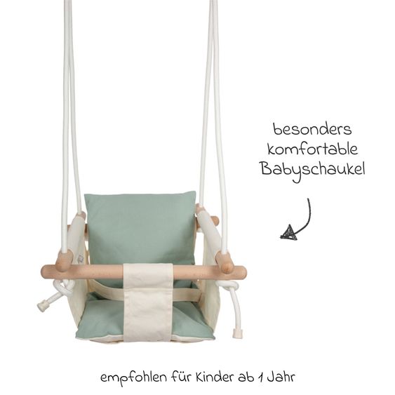 small foot Baby- und Kleinkindschaukel - Beige